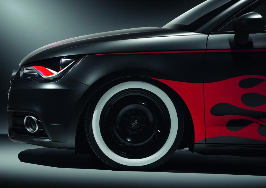 Детали экстерьера Audi A1 Hot Rod Concept (8X) 2010 года  (фото 6 из 6)